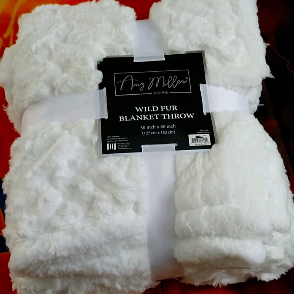 Wild fur Blanket Throw